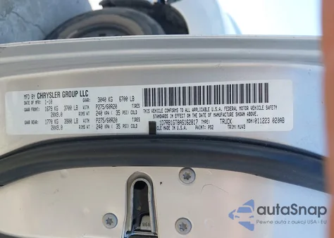 2010 Dodge Ram 1500 Slt из США, поврежденный, VIN 1D7RB1GT8AS162817